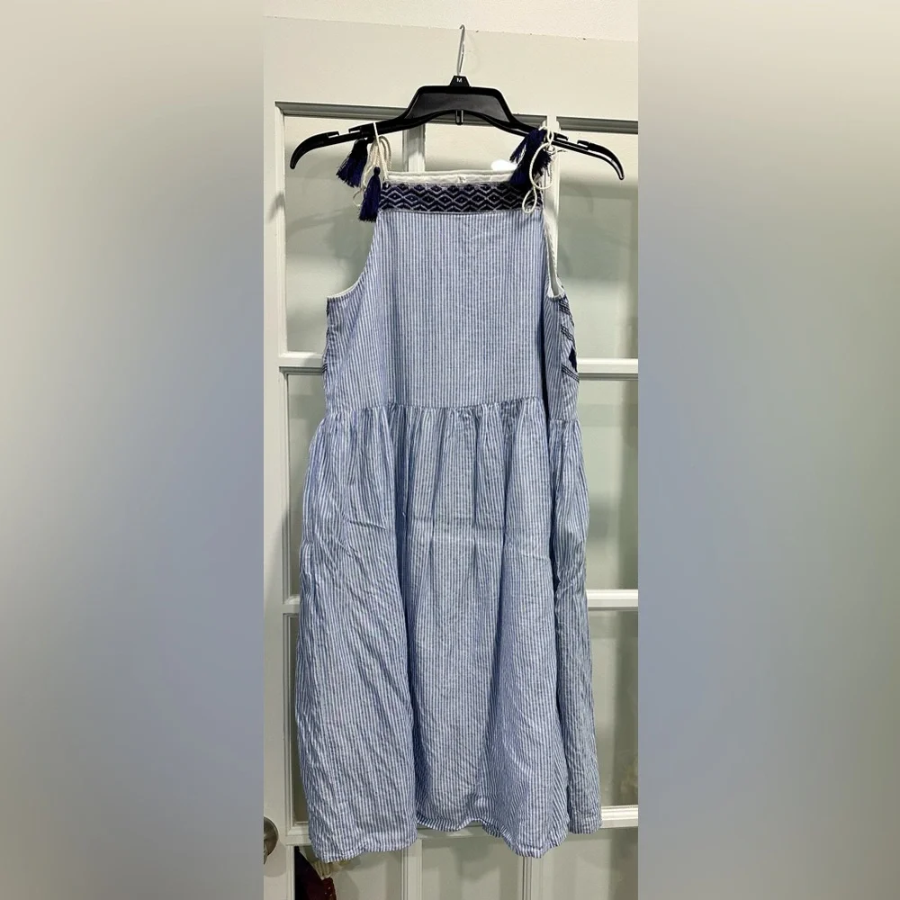THML Blue Patterned Women’s Dress - Size Small - Picture 3 of 6